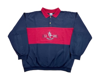 Vintage Rodeo 'Wild Goose' Sweatshirt - XL Size Men Pullover Male Jumper pre-owned