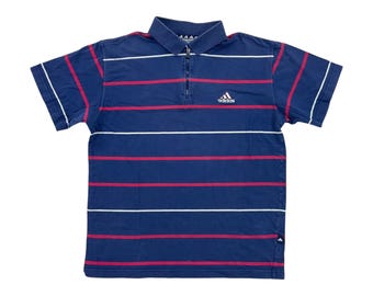 Vintage Adidas 90s Polo Shirt - XS Size Men Top Male pre-owned Polo Shirt