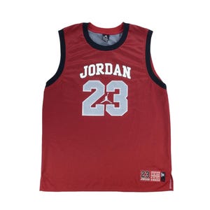 Vintage Nike x Air Jordan Trikot - Medium Size Men Sport Trikot Male pre-owned Basketball Jersey