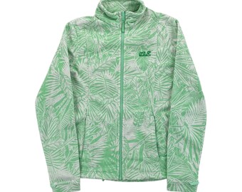Blusa de moletom vintage Jack Wolfskin Fleece - Tamanho feminino/XS (usada)