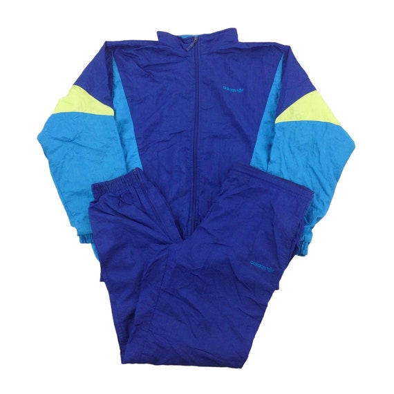 Survetement Adidas vintage des annees 90 grande taille costume de sport pour homme survetement d occasion pour homme Etsy France
