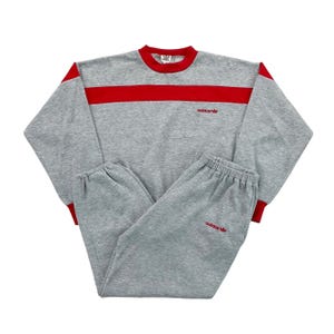 Vintage Adidas 80s SweatTrainingsanzug - Small Size Men Sport Suit Male pre-owned Tracksuit
