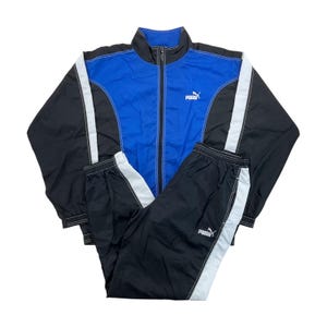 Vintage Puma 90s Sport Tracksuit - XL Size Men Sport Suit Male pre-owned Tracksuit