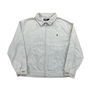 Modern Y2K Ralph Lauren Harrington Jacke - Large Size Men Overcoat Male Jacket pre-owned