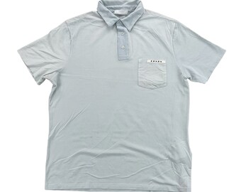 Modernes Prada Poloshirt - mittlerer Größe Y2K Männer Top Männer gebrauchtes Poloshirt