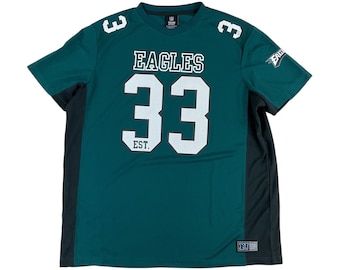 Vintage NFL Eagles sport-T-shirt - XXL-maat heren voetbal sport trikot heren tweedehands jersey