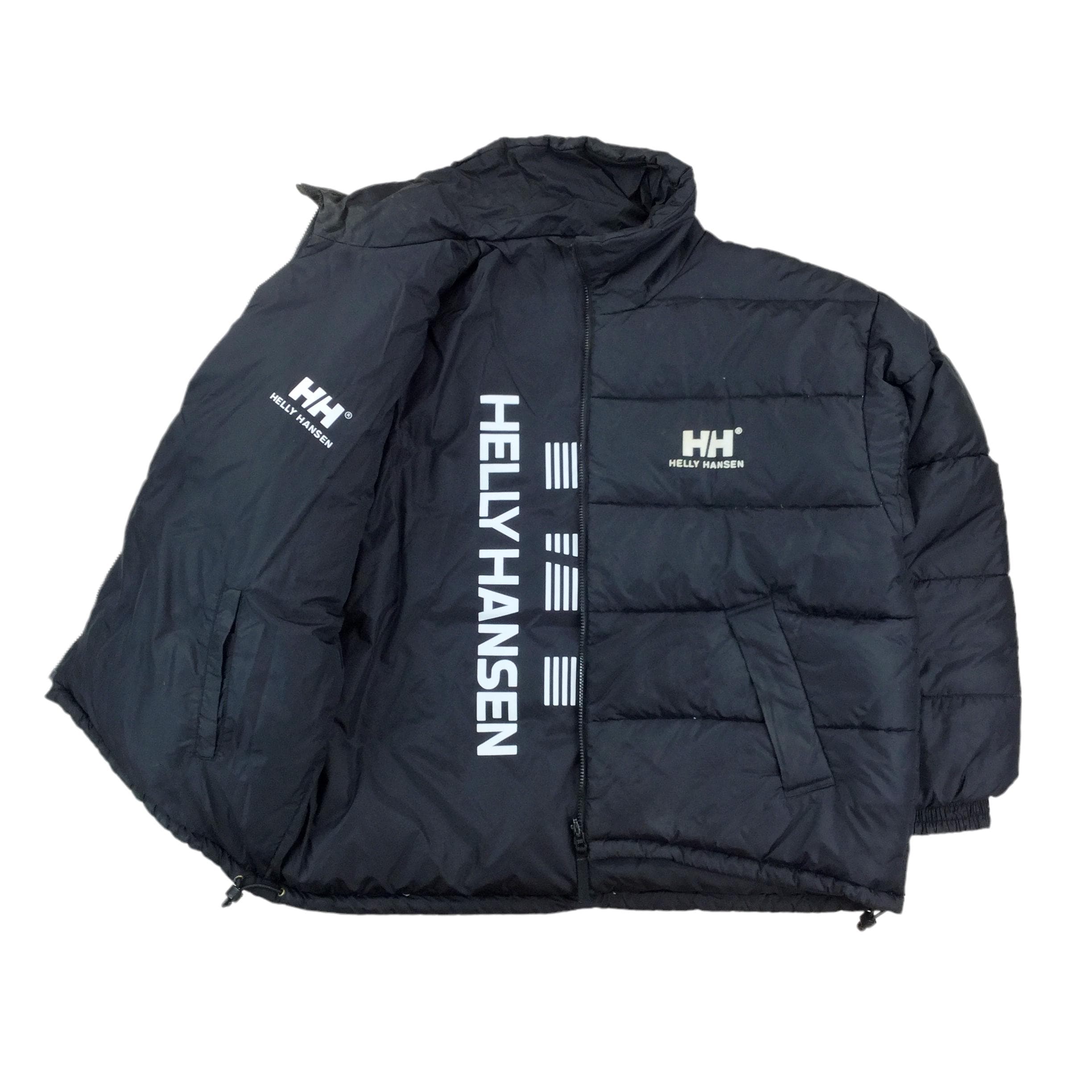 Vintage Helly Hansen 90s Reversible Puffer Jacke - XL Size Vintage Helly Hansen 90s Reversible Puffer Jacke - XL Size