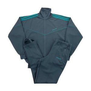Vintage Adidas 90s Sport Trainingsanzug - Large Size Men Sport Suit Male pre-owned Tracksuit