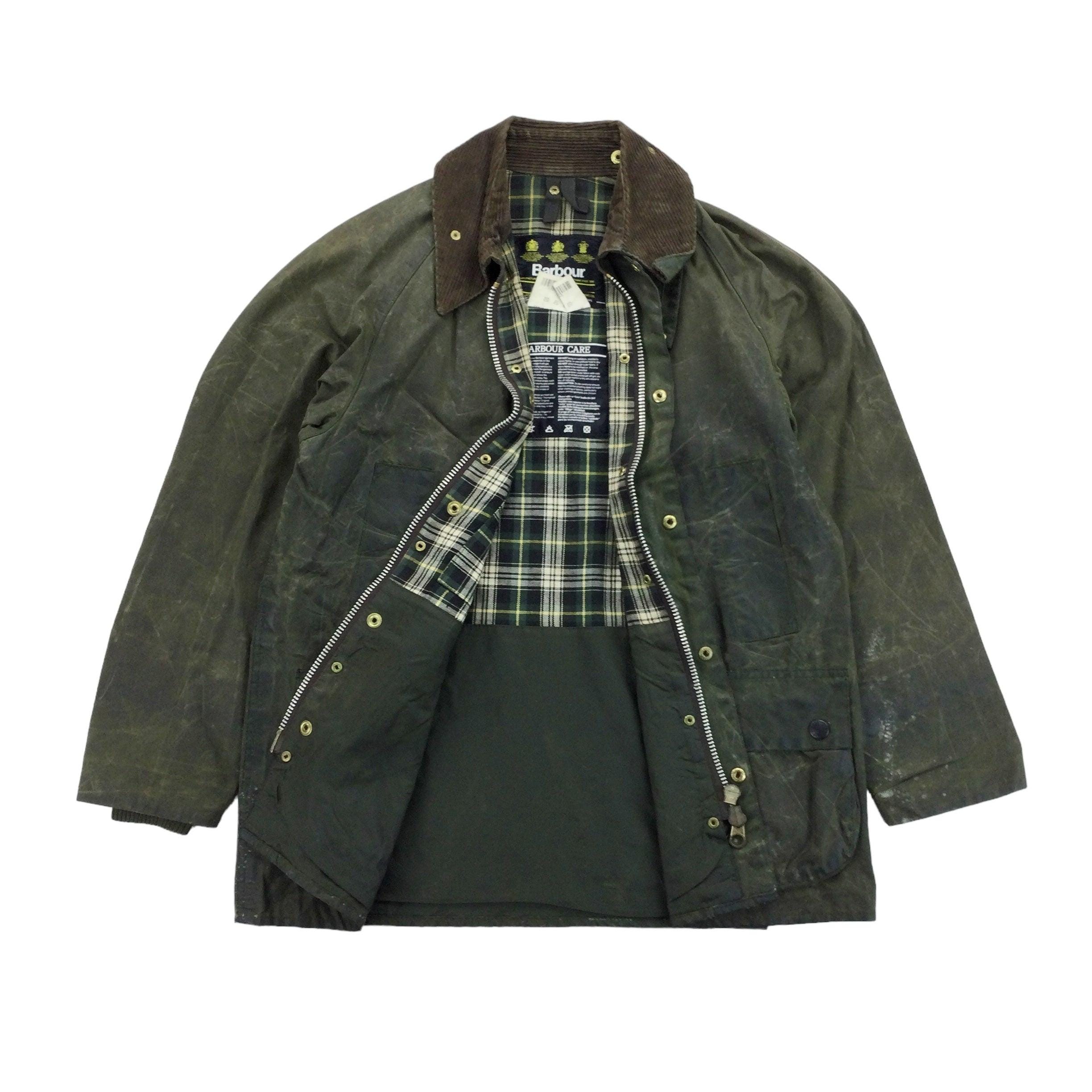Vintage Barbour Bedale A100 Wax Jacket C38/97cm Size Men Vintage Barbour Bedale A100 Wax Jacket C38/97cm Size Men