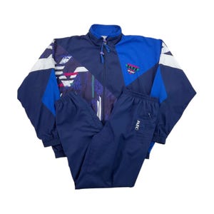 Vintage Jako 90s Colorblock Trainingsanzug - XL Size Men Sport Suit Male pre-owned Tracksuit