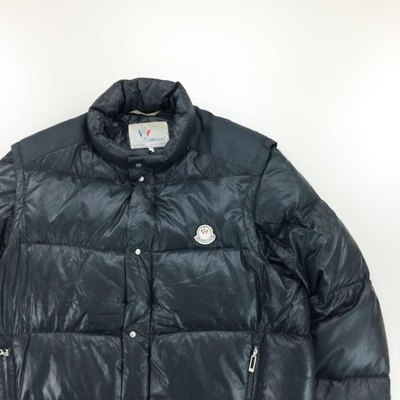 Vintage Moncler 80s Grenoble Puffer Jacke - 4/XL Size Men Winter