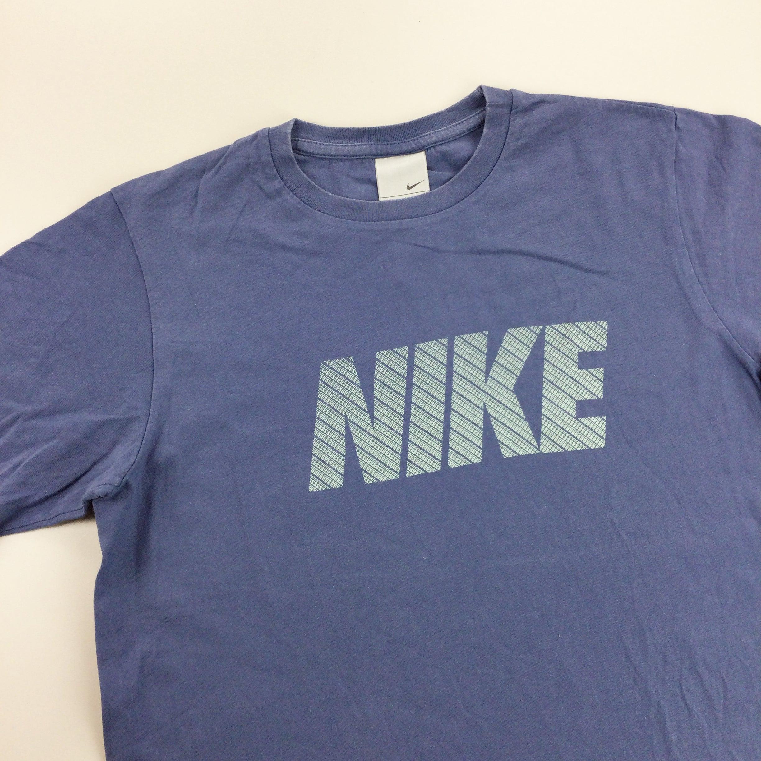 Vintage Nike 00s Logo T shirt Medium Size Men Top Male Pre owned T shirt Etsy Canada
