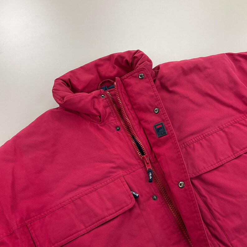 Giacca pesante vintage Fila Magic Line anni '90 - Taglia XL da uomo, soprabito, usato immagine 5