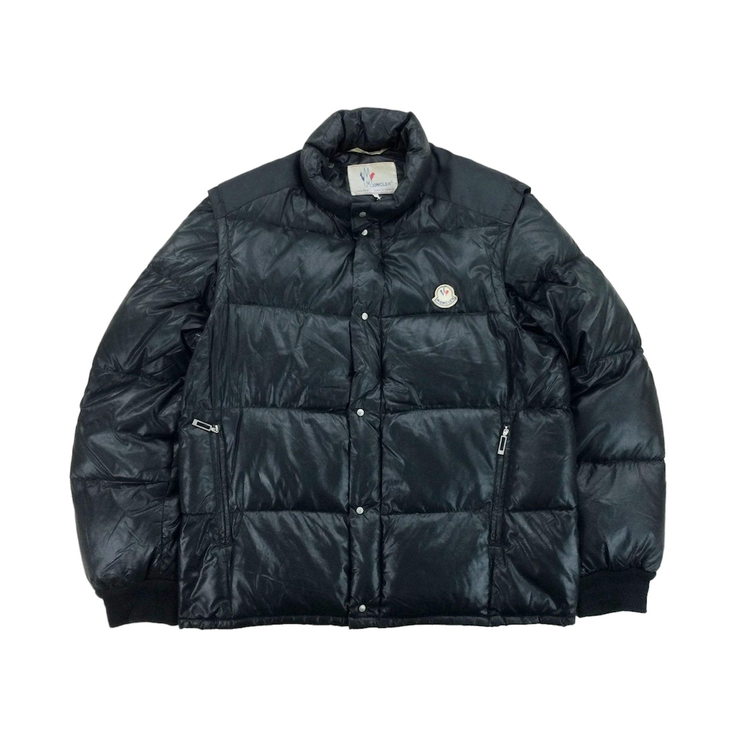 Vintage Moncler 80s Grenoble Puffer Jacke - 4/XL Size Men