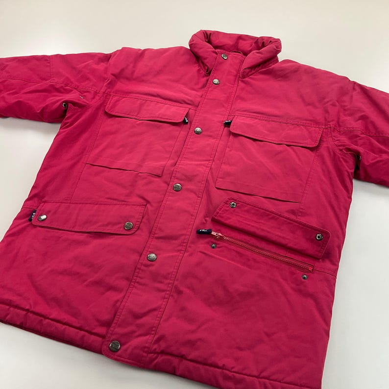 Giacca pesante vintage Fila Magic Line anni '90 - Taglia XL da uomo, soprabito, usato immagine 3