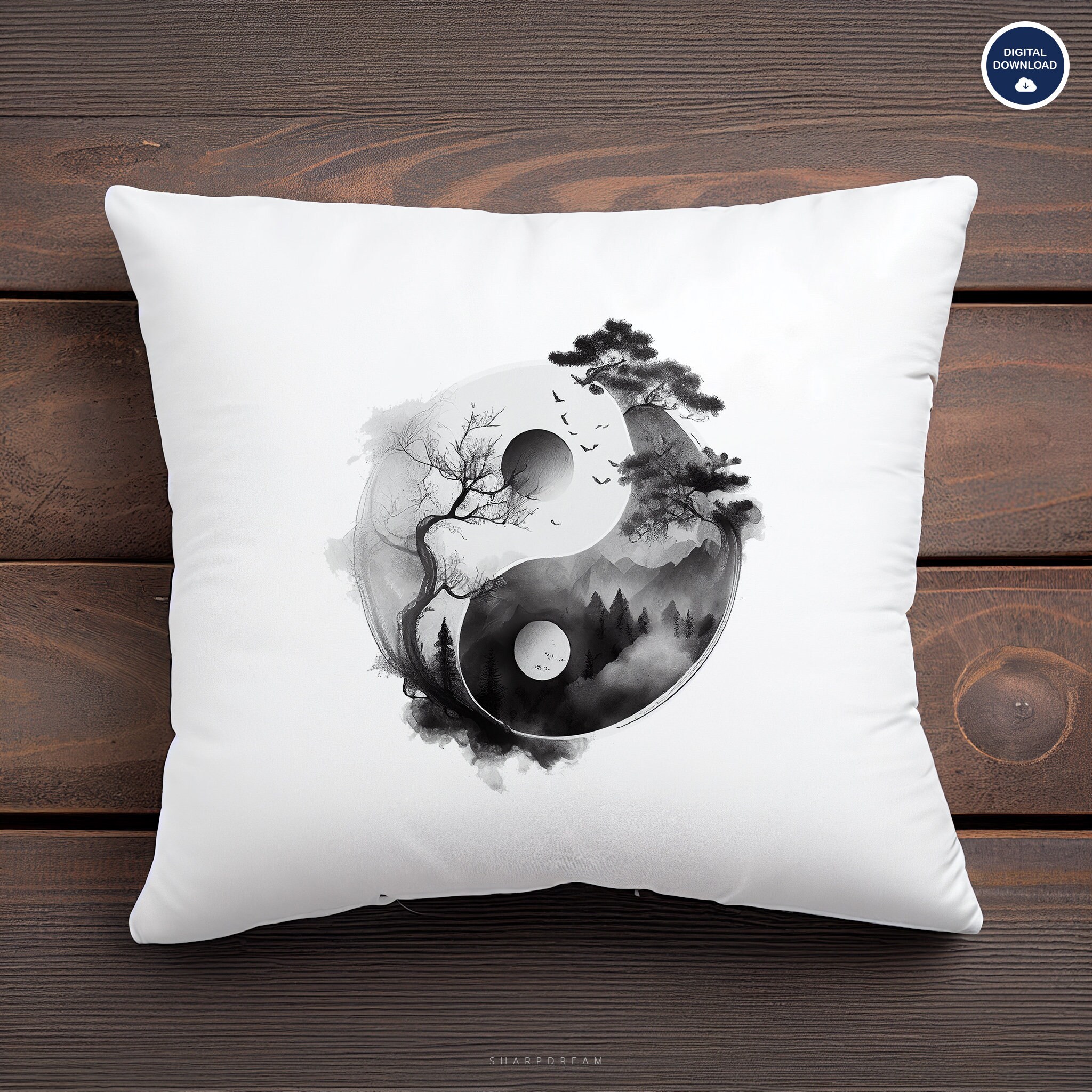 Kaiyun Simbolo Yin Yang Arazzo Da Parete,Oro Verde Azzurro Appeso A Parete Arazzi Da Parete Wall Tapestry Per Camera Da Letto Soggiorno Dormitorio 150cmx200cm