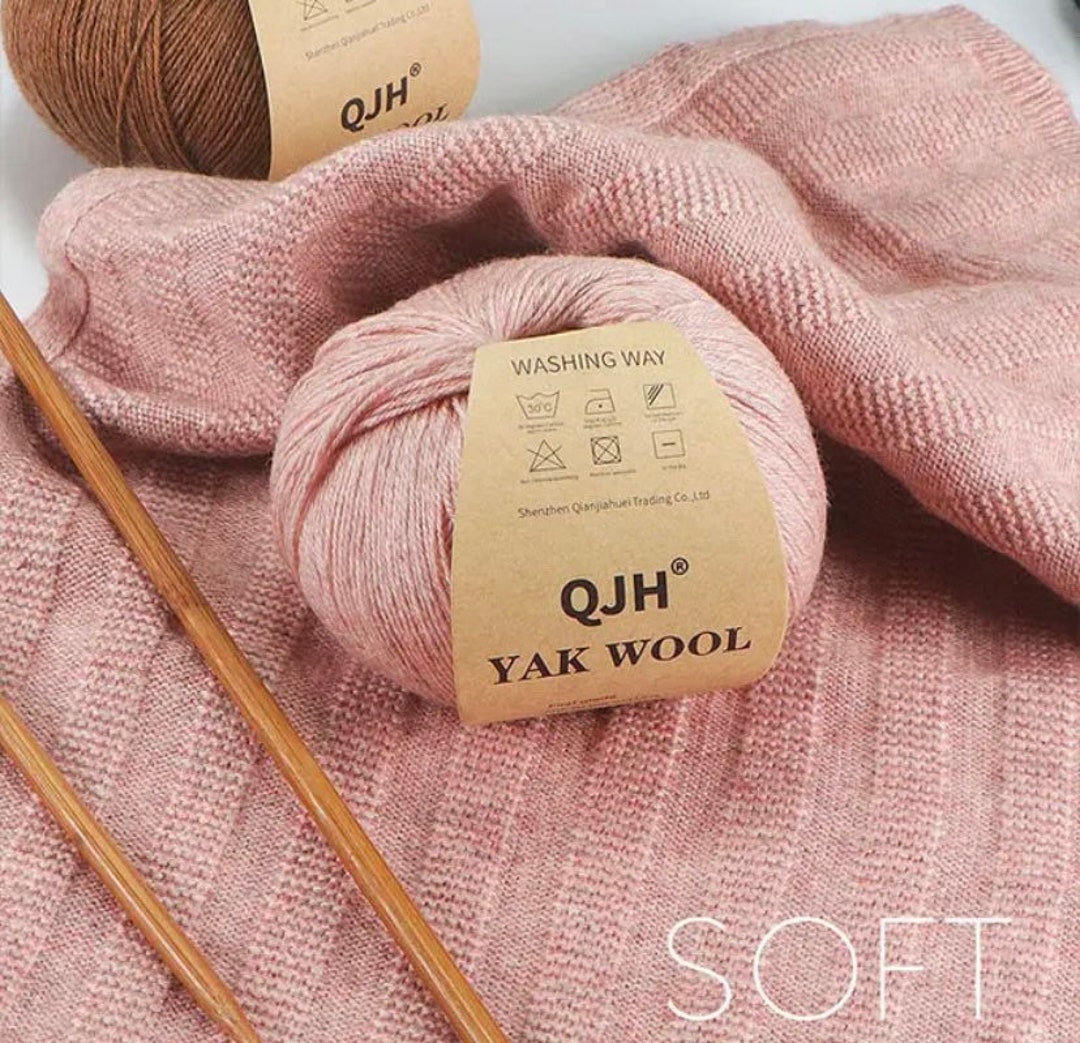 Yak Wool Yarn Lot 50g 150g 300g 500g 600g 1kg, Wool Yarn, Knitting Yarn
