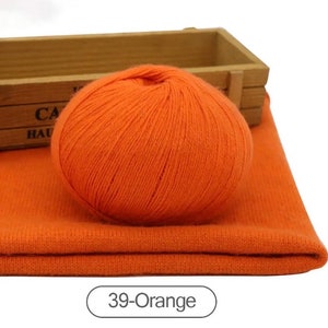 Filato di cashmere 300g + 120g, filato per maglieria di cashmere pettinato, filato all'uncinetto, lana, filato di lana naturale, filato di cashmere 50g+20g di filato di cashmere