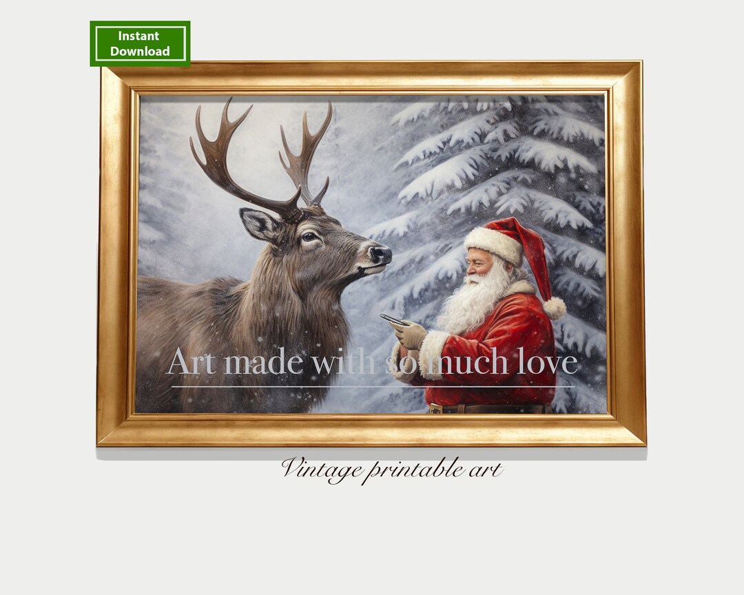 Funny Christmas Wall Art for Kids Room Christmas Decor for Entrance