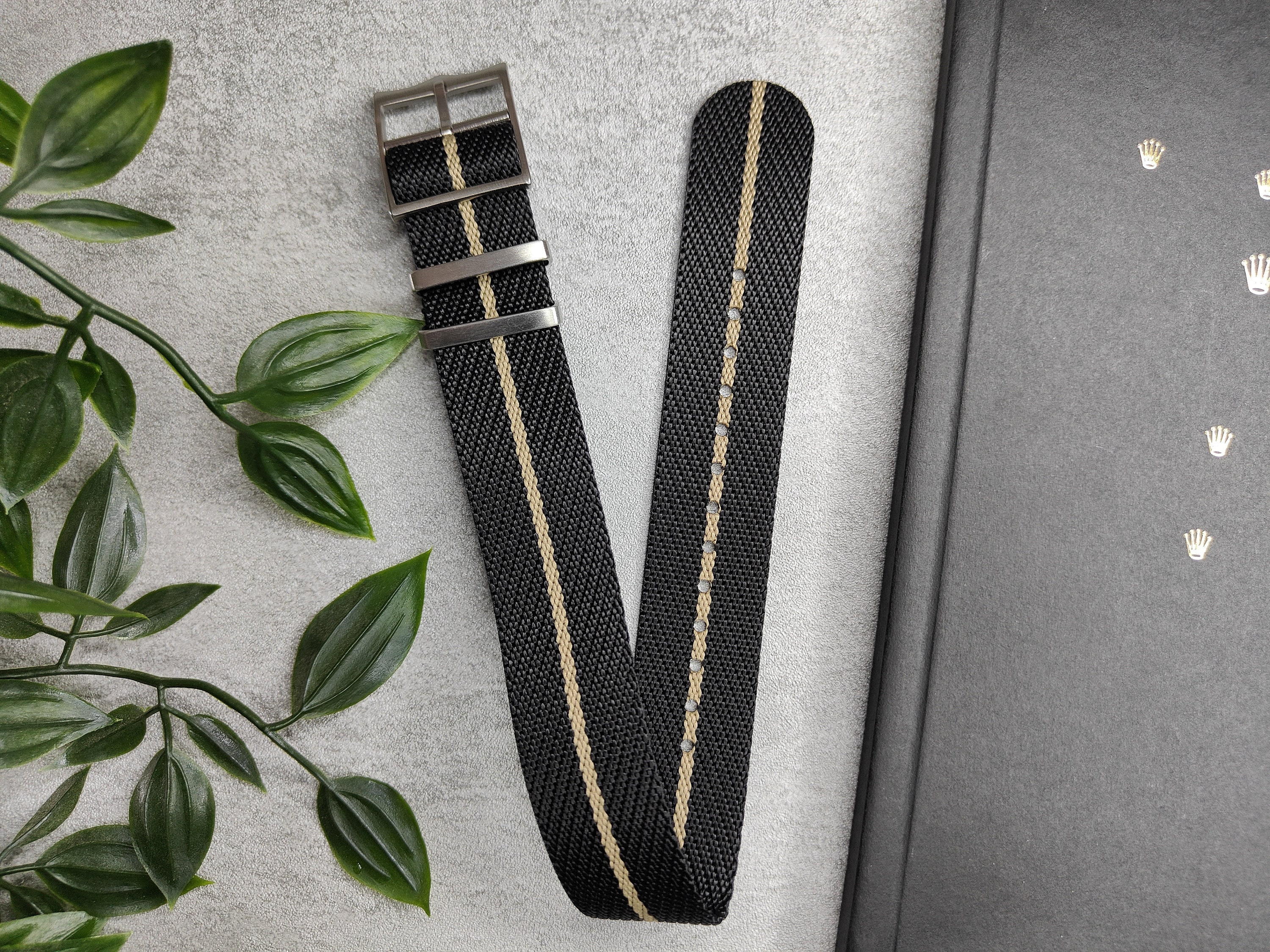 Premium Twill Single Pass for Tudor Watch Strap (20mm - 22mm Premium Twill Single Pass for Tudor Watch Strap (20mm - 22mm