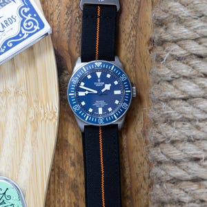 The Trooper Elastic Strap for Fixed Lugs - Parachute Marine