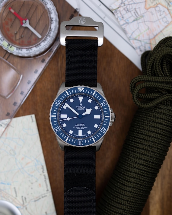 The Adventurer Single Pass Klettverschluss-Armband aus Nylon