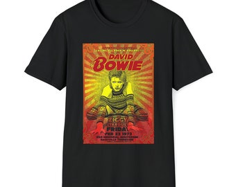 David Bowie tシャツ scary Monsters 1980 80s 1980 DAVID BOWIE Rare Vintage Scary Monsters Concert Tour