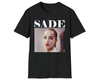 Vintage Sade 90s T-Shirt: Unisex Soft Style Cotton Tee
