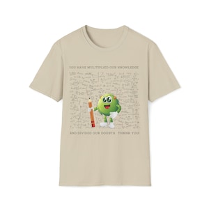 Maths Teacher Shirt/Thank You Gift For Maths Teachers/5 - Colours/S - 4XL/Unisex Softstyle T-Shirt