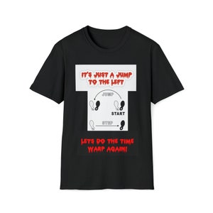 Rocky Horror Picture Show/Unisex Soft Style T-Shirt/S - 4XL/Available in Red + Black