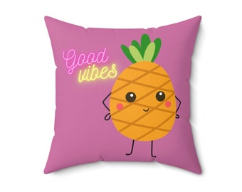 Coussins décoratifs élégants et amusants à décorer en forme d'ananas/Designs modernes pour toutes les pièces/Pop art/excellentes idées cadeaux pour adultes et enfants