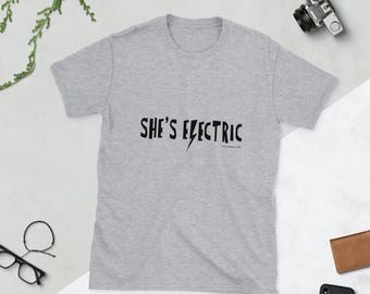 Oasis - She's Electric - Song Shirt - Softstyle T-Shirt