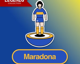 Diego Maradona - Boca Juniors - 1981 - Subbuteo - Classic T-Shirt