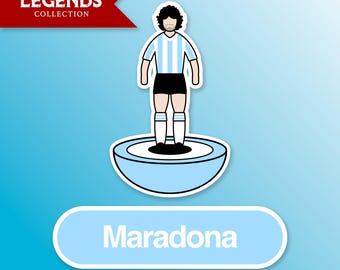 Diego Maradona - Argentina - 1982 - Subbuteo - Classic T-Shirt