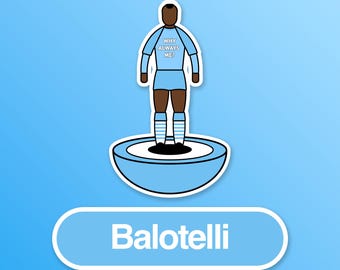 Mario Balotelli (Why Always Me?) - Manchester City - 2011 - Subbuteo - Classic T-Shirt