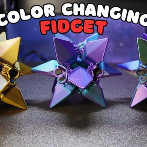 3D Printed Color Changing Fidget