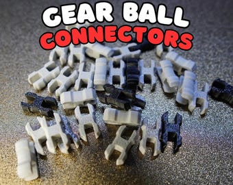 Large Gear Ball & Small Gear Cube Replacement Connectors