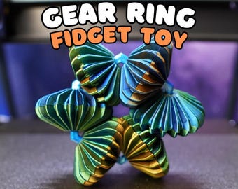 Gear Ring Fidget Toy