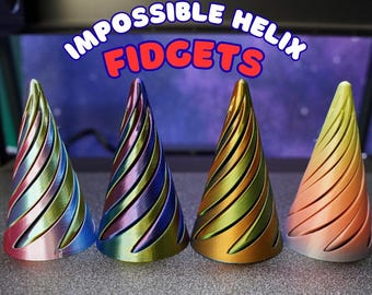 The Impossible Helix Pass Through Fidget
