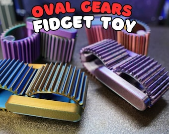The Oval Gears Fidget Toy