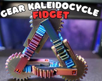 Gear Kaleidocycle Articulating Fidget