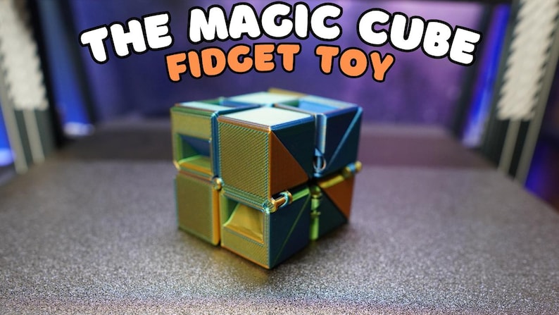 Magic Cube Fidget Toy - Etsy