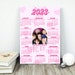 Set of 2 BTS Printable Calendars BTS Calendar Monthly Calendar ...