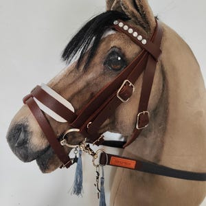 Hobby Horse bridle, bridle with reins, hobbyhorsing accessories