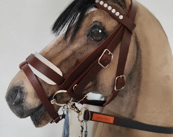 Accessori per Hobby Horse, briglia, briglia con redini, accessori per hobby horse