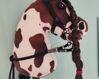 Ancienne Bride Avec Hackamore Et Rênes – Style Vintage Pour Cheval