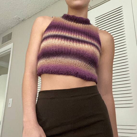 Buy Knit Mock Turtleneck Tank Top Online in India