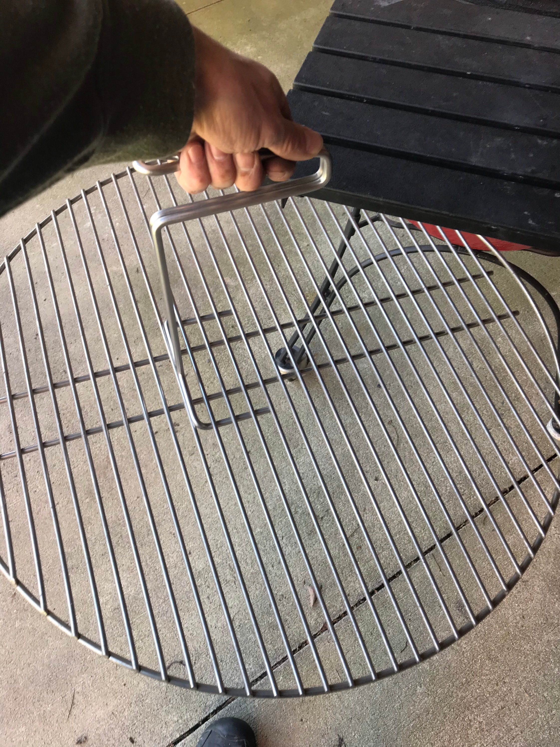 Stainless Steel OTT Grill Tool Handmade Stainless Steel Grate Lifter