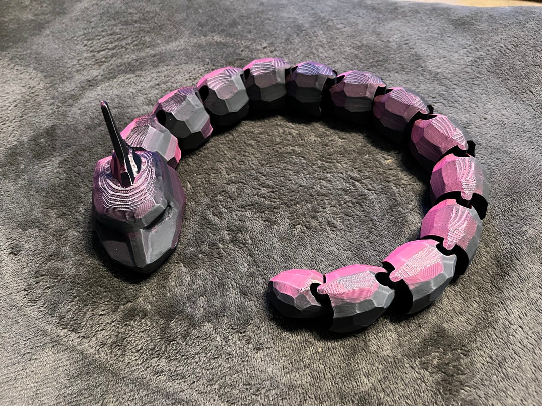 Onix Articulated 3d Print Etsy