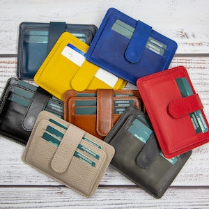 Portafoglio minimalista, portafoglio in pelle sottile, portafoglio inciso bifold, portafoglio regalo personalizzato, portafoglio personalizzato, portafoglio fatto a mano, portafoglio ID in pelle